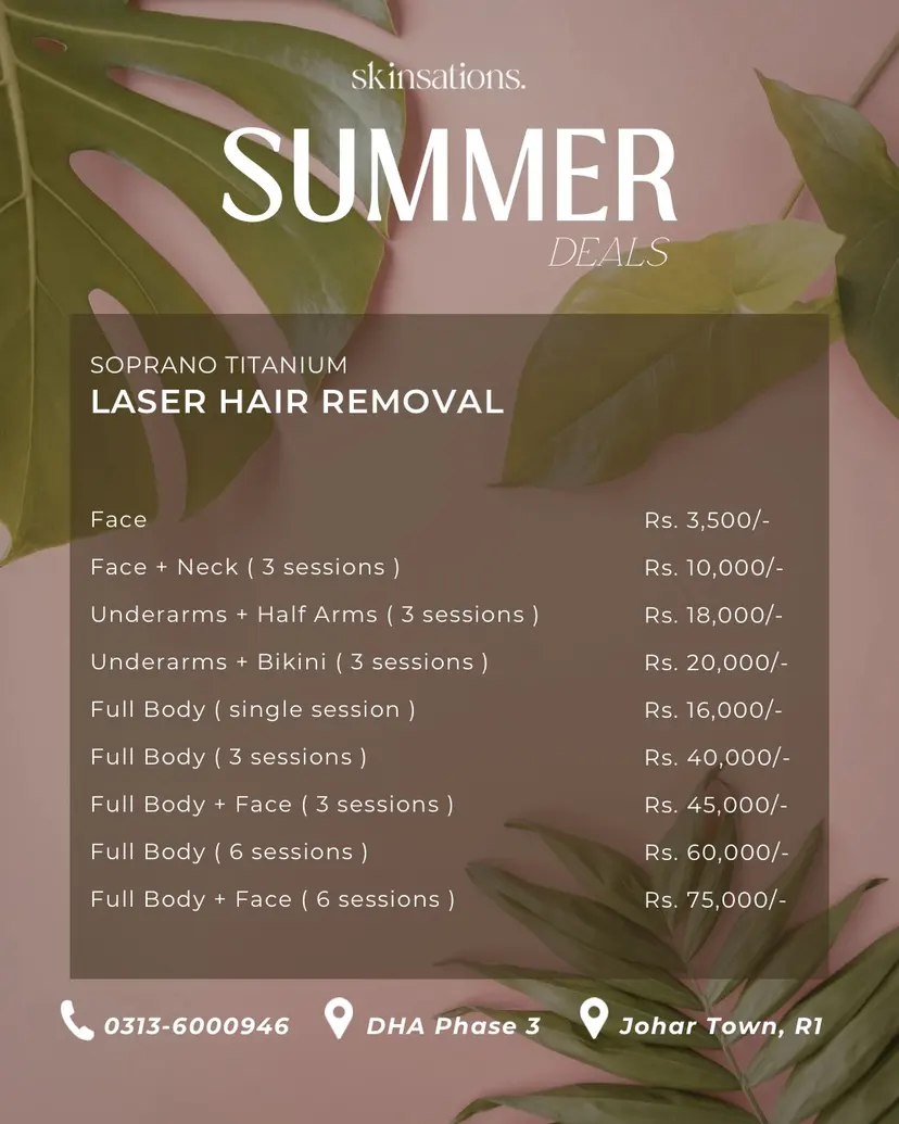 Soprano Titanium Laser, Facials & 10B Exosomes